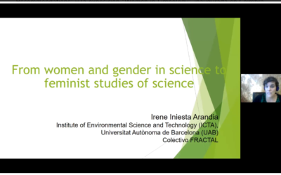 Participamos en la Sesión «Género & Ciencia» del Congreso de la AIL